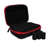 LABRIMP Peptide Vial Storage Case for Insulin Vials with 15 Individual Slots, Lightweight Nylon Organizer with Eva Inserts, Compact Design for Fridge and Freezer Storage, 10ml Capacity