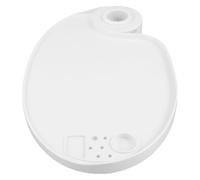 LABRIMP Plastic Dental Chair Tray Pole Mount for Versatile Organization and Quick Setup, White Plastic Material Suitable for Clinic, Lab, and Cosmetic Procedures