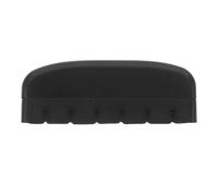 LABRIMP Portable Black Guitar String Dampener for Electric and Bass Guitars with Noise Reduction and Abs+eva Material, for Night Practice and Travel Sessions