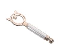 LABRIMP Portable Cat Eye Magnet Nail Art Tool with Silver Metal Ball and Hollow Circle Shapes, User-friendly Design for DIY and Travel Use, for Beginners and Professionals