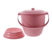 LABRIMP Portable Handheld Potty Urinal Pail Pot and Elderly with Lid, Made of Sturdy Pp Plastic, Easy to Carry and Sterilize with 100℃ Hot Water, for Home and Travel Use