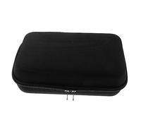 LABRIMP Portable Multifunctional Tool Storage Bag for Electronics Shockproof Organizer Shoulder Strap for Travel and Car Accessories Black