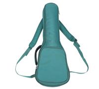 LABRIMP Portable Ukulele Case Canvas Satchel Bag with Water-Resistant Fabric and Adjustable Strap Suitable for 26 to 27 Inch Ukulele Green