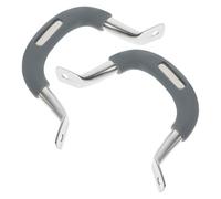 LABRIMP Pot Feature Cabinet Suitable with, Scalding No for for Kitchen 2pcs Replacement Side Handles and Stainless Steel and Silicone Material, Thickened Design Cooker Steamer Drawer