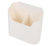 LABRIMP Practical Punch Wall Mounted Storage Box Kitchen Debris Organizer Simple Space Saving Design Made From Safe Hips Materials for Cabinets Side Walls