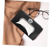 LABRIMP PU Leather Car Tissue Holder for Sun Visor Clip Hanging Napkin Box Space Saving Tissue Storage for Trucks Suvs Easy Installation Cute Creative Auto Interior Accessory
