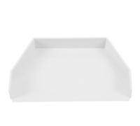 LABRIMP PVC Gutter End Cap Square Downspout End Cover for Rainwater Drainage Seal for Efficient Water Collection Versatile Gutter Accessory for Home and Building Use