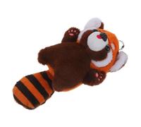 LABRIMP Raccoon Plush Keychain Pendant Soft Stuffed Doll Bag Charm Backpack Decor Cute Animal Plush Charm Birthday Valentine Christmas