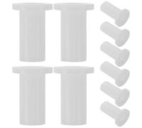 LABRIMP Refrigerator Door Hinge Bushings Replacement Home Appliance Repair Accessory 10pcs Plastic Freezer Door Hinge Bearing Spacer for Smooth Operation and Wide Compatibility