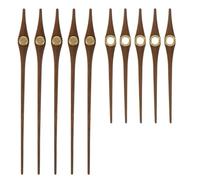 LABRIMP Replacement Clock Hands 5 Sets Plastic DIY Clock Hands Replacement Tool Wide Range of Uses Simple and Classic Style