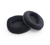 LABRIMP Replacement Velour Ear Cushions for Hpaec Headphones Black Soft Foam Padding for Hpaec Models PU Material Comfortable Fit and Enhanced Bass Performance