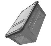 LABRIMP Reptile Feeding Box Plastic Enclosure for Geckos Small Pets and Spider Larvae with Viewable Design Escape-Proof Breeding Case for Small Animals Showing