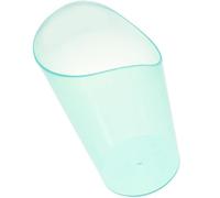 LABRIMP Reusable Plastic Drinking Cup with Inclined Mouth for Disabled Patients and Maternity, Easy to Carry Moderate Capacity Choking Prevention Cup Suitable for Elderly Care