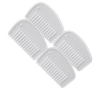 LABRIMP Reusable Silicone Comb Casting Mold with Fourlinked Design, Heat Tolerant and Easy Demolding Small Silicone Moulds for DIY Crafts and Jewelry Making Projects