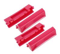 LABRIMP Rice Cooker Lid Switch Button Replacement Set 4pcs Plastic Pink with Thickened Door Latch and Enhanced Sturdiness for Easy Cooking and Sturdy Use