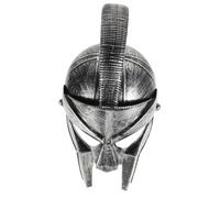 LABRIMP Roman Helmet Costume for Men Knights Helmet with Folding Face Mask Headwear for Halloween Cosplay