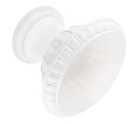 LABRIMP Roman Style Decorative Plastic Planter Pot for Green Plants and Flowers, Stable and Easy to Store White Flower Pot for Indoor and Entrance Wedding Party Supply