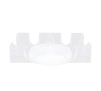 LABRIMP Rotary Plastic Poker Card Holder with Tray 2-deck Stand Poker Card Organizer for Home Game Storage and Table Play