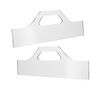 LABRIMP Router Template Cutting Board Handle Stencils Providing Creative Freedom and Precision in Tracing 2pcs Acrylic with Non Slip Design for Woodworking and Kitchen Charcuterie Board
