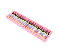 LABRIMP Row Bead Abacus for Plastic Early Education Counting Frame for Math Learning Develops Fine Motor Skills Logical Thinking Suitable for Preschoolers