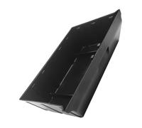 LABRIMP Seat Storage Box for Car with Drawer Type Handle, Black Abs and Flocking Material, Keeps Vehicle in Order, for Underseat Storage Organiser