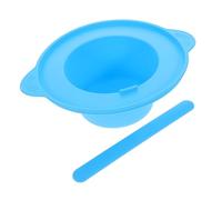 LABRIMP Silicone Mask Blending Bowl Color Mixing Bowl DIY Face Mask Beauty Accessories Wax Pot Silica Gel Blue re-usable