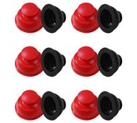 LABRIMP Silicone Massage Cups Compact Silicone Vacuum Cupping Device 12pcs for Cupping Therapy with Manual Hand Pump for Accurate Acupoint Targeting or Random Color Muscle at Home