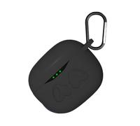 LABRIMP Silicone Wireless Earphone Cover Compatible with Jbl Tune Ttws Shockproof Protective Case with Charging Impact Resistant Scratch Silicone Earphone Shell Black