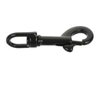 LABRIMP Single Swivel Eye Hook and Easy to Carry with Sturdy Construction Stainless Steel Diving Hook in Black for Outdoor Activities and Lifting