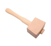 LABRIMP Small Wooden Mallet Hammer for Woodworking and Leathercraft, 1pcs Beechwood Hand Tool Suitable for Jewelry Making and Camping Tasks