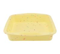 LABRIMP Square Bread Mold Non-Stick Baking Tray 10.43 Inch Toast Bread Pan Dishwasher Safe Oven Microwave Compatible