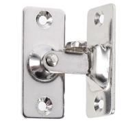LABRIMP Stainless Steel 304 Rust-Proof 90 Degree Door Buckle Latch Simple Sliding Door Lock for Household Indoor Use for Room and Cabinet