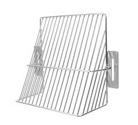 LABRIMP Stainless Steel Downspout Guard 65mm Triangular Drain Grate Leaf Filter Mesh Outdoor Gutter Protector Anti-Clogging Strainer for Roof Pipe Drainage