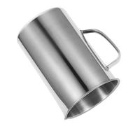LABRIMP Stainless Steel Measuring Cup with Handle and Spout Food Grade Milk Frothing Jug with Clear Markings Versatile Graduated Pitcher for Baking Laboratory Espresso Juice and Tea