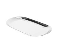 LABRIMP Stainless Steel Tip Tray for Restaurant and Bar Small Glossy Multipurpose Tip Plate for Waiters and Bartenders Single Piece