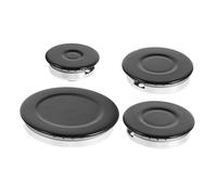 LABRIMP Stove Accessories Burner Caps for Electric Stove Top Portable Cookware Double Burner Electric Cooktop Caps Replacement Kit