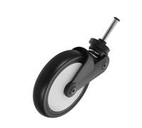 LABRIMP Stroller Replacement Wheel with Rubber Caster for Walkers and Pushchairs Quick-Install Swivel Caster Wheel with Shock Absorption Easy to Clean and Walker Parts