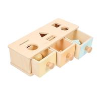 LABRIMP Sturdy Montessori Object Permanence Box for Educational Grasping Enhancing Motor Skills Hand-eye Coordination and Logical Thinking Development