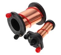 LABRIMP Teaching Solenoid Coil Demonstration Induction Coil Physics Experiment Coil for Electromagnetic Induction and Electricity Concepts in Schools with Copper