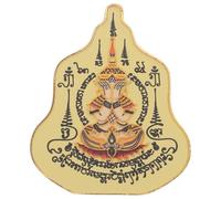 LABRIMP Thai Buddha Fridge Magnet -Thai Magnet Hand-Painted Kitchen Decoration for School Office Whiteboard Calendar Keepsake Present
