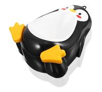 LABRIMP Toddler Urinal in Penguin Shape with Unique Design, Easy to Clean Black Pp Material Standing Potty Trainer for Boys, for Bathroom Potty Training