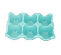 LABRIMP Tray Storage 6-grid Ceramic Holder Refrigerator Egg Porcelain Use Baking
