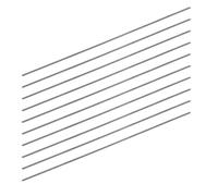 LABRIMP Tungsten Wire for Pottery Kilns 10Pcs High Temperature Resistant Wire Designed for Ceramic Jewelry Making and Sculpting Crafts 7.87In Grey