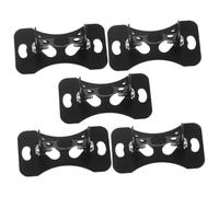LABRIMP Universal Car Rear View Bracket Adjustable Angle 5 Pcs Metal Frame Holder for Backup Compatible Vehicles Black