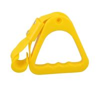 LABRIMP Vehicle Support Grab Bar Car Grab Handle for Elderly Simple and Stylish Design Yellow Plastic for Seniors in Subways