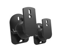 LABRIMP Wall Mount Speaker Bracket Stand for Home Cinema Satellite Speakers Up to Load Easy Install with Complete Screw Kit Sleek Black Surround Sound Holder