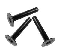 LABRIMP Wall Mounted Weight Plate Holder Rack and Strong Bearing Capacity 3pcs with Heavy Duty Iron Construction and Secure Wall Mount for Barbell Plates for Home Gyms and Strength