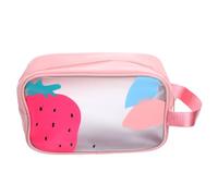 LABRIMP Waterproof Double Layer Design Swimming Bag with Dry Wet Separated, and Zipper Closure Multi-Function Organizer Pu Travel Toiletry Bag for Vacation and Hiking