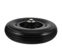 LABRIMP Wheelchair Front Replacement Wheels 8-Inch PU Material No Inflation Needed Fat Tire Design Optimized for Seniors' Manual and Electric Wheelchairs