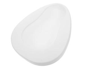 LABRIMP White Portable Bedpan for Elderly and Bedridden Patients Made of Sturdy Pp Material, Protects Bedding and is Safe and Reliable for Home Use